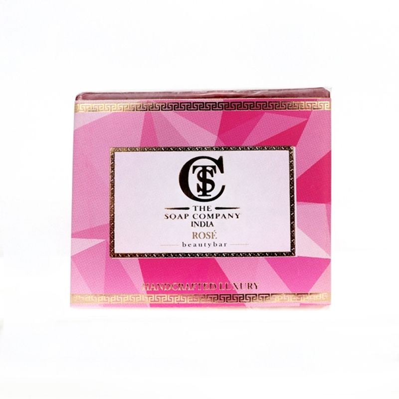 The Soap Company India Handcrafted Luxury Rose Soap