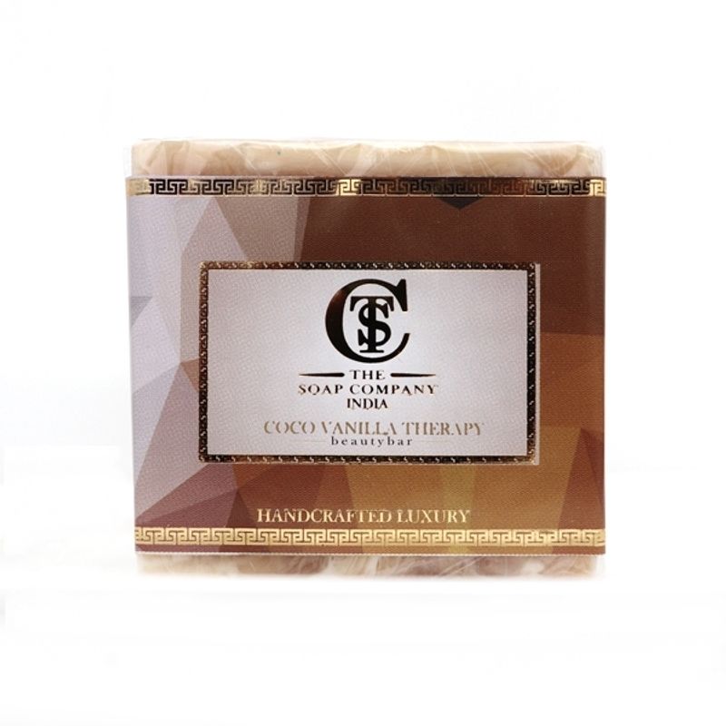 The Soap Company India Handcrafted Luxury Cocoa Vanila Therapy Soap