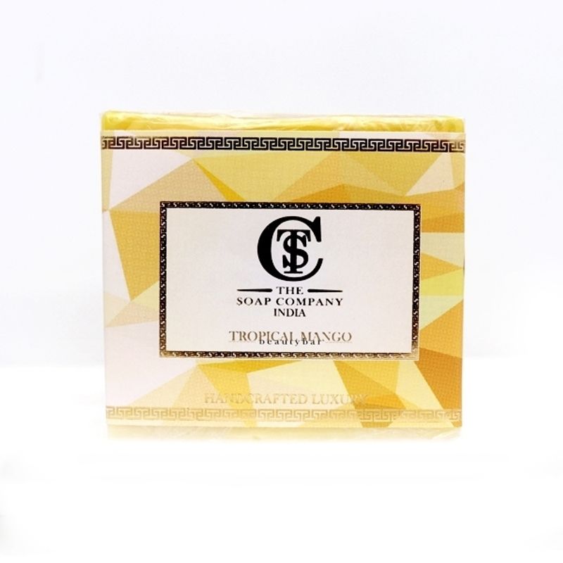 The Soap Company India Handcrafted Luxury Tropical Mango Soap