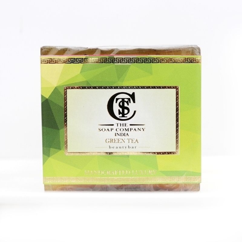 The Soap Company India Handcrafted Luxury Green Tea Soap