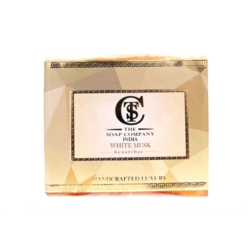The Soap Company India Handcrafted Luxury White Musk Soap