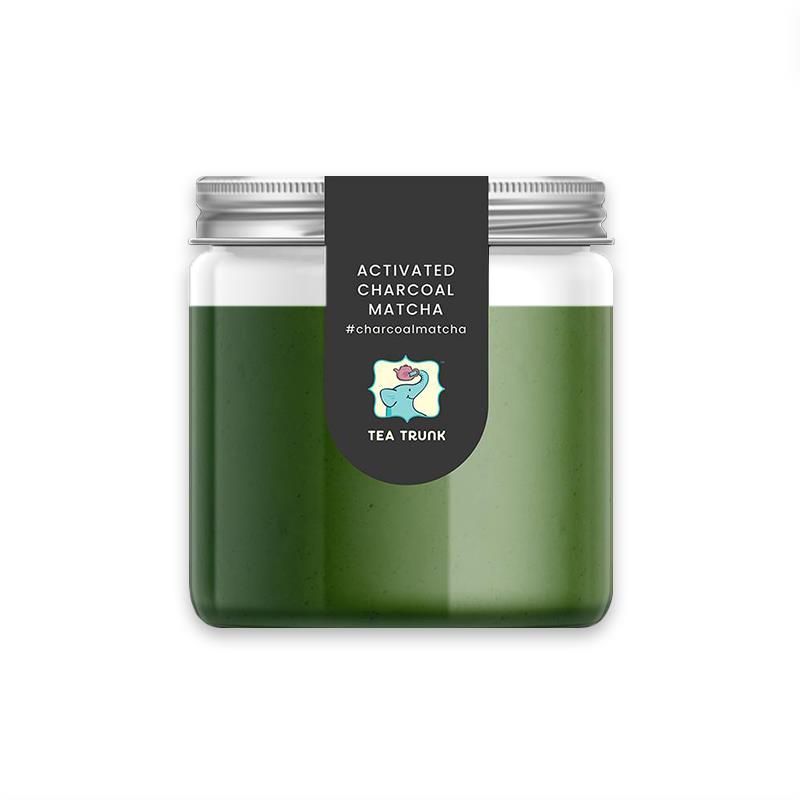 Tea Trunk Activated Charcoal Matcha Green Tea