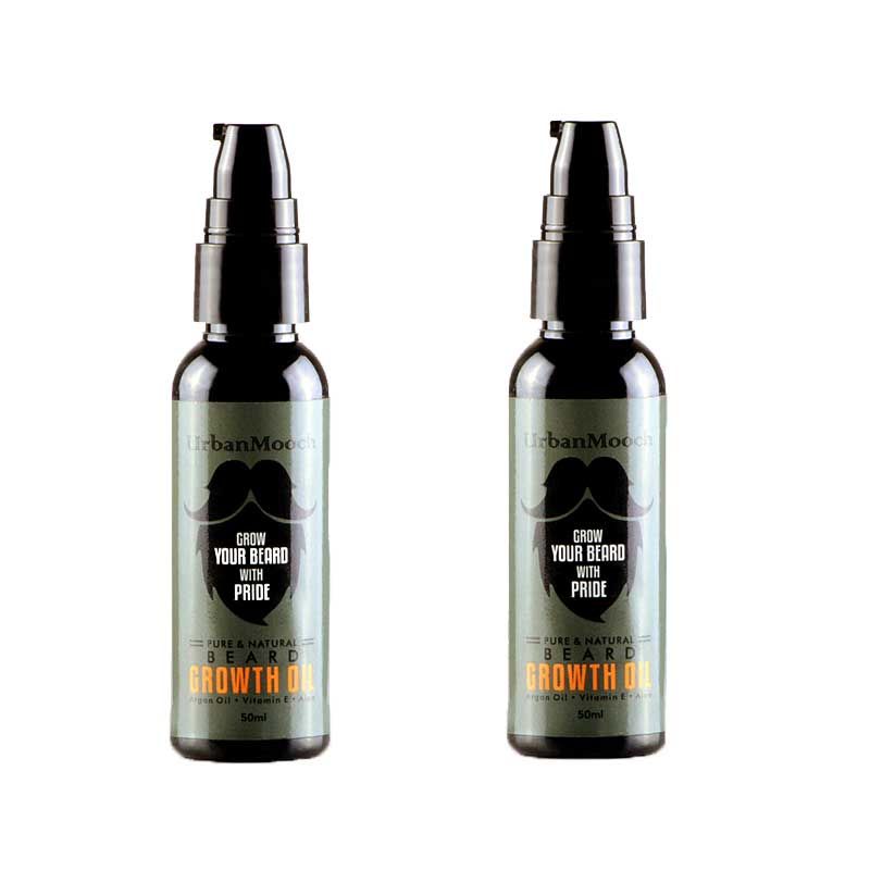 UrbanMooch Beard & Hair Growth Oil - Pack of 2