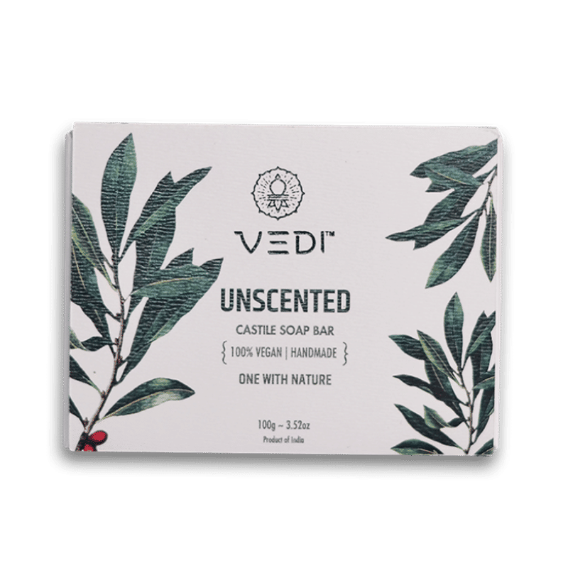 Vedi Unscented Castile Soap Bar