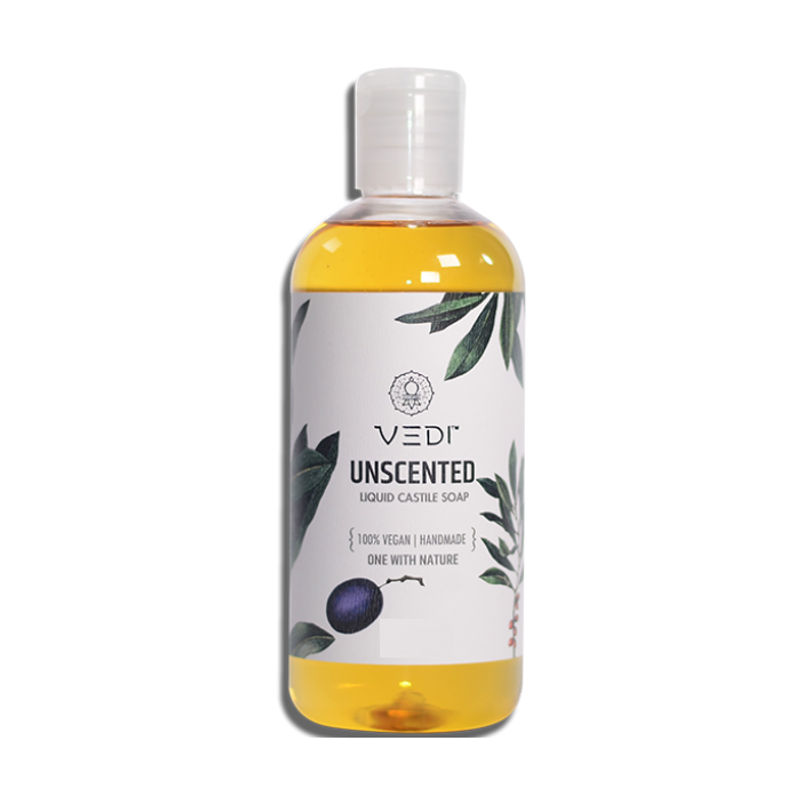 Vedi Unscented Liquid Castile Soap