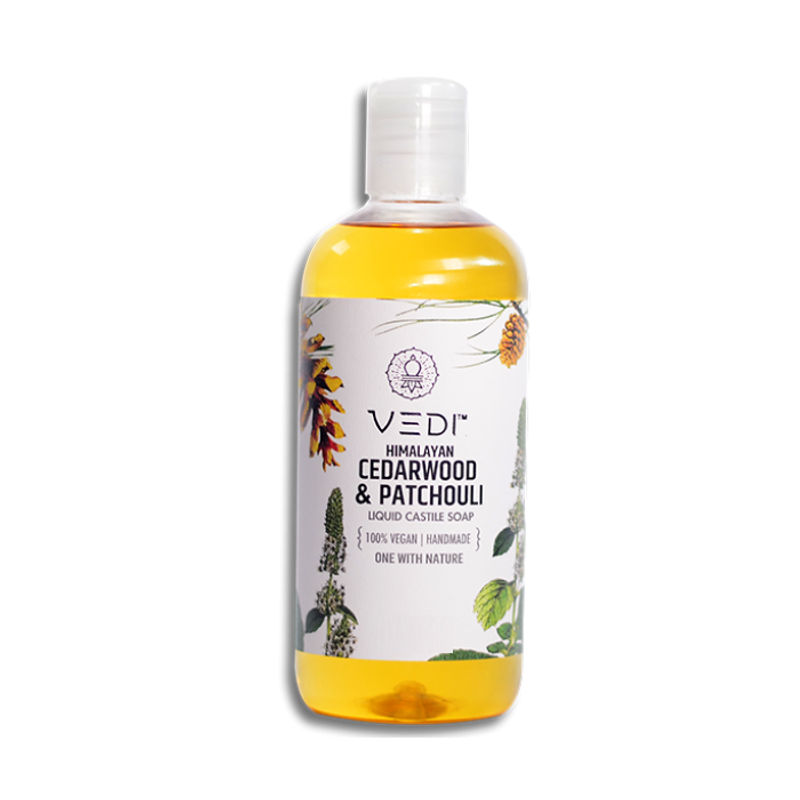 Vedi Himalayan Cedarwood & Patchouli Liquid Castile Soap