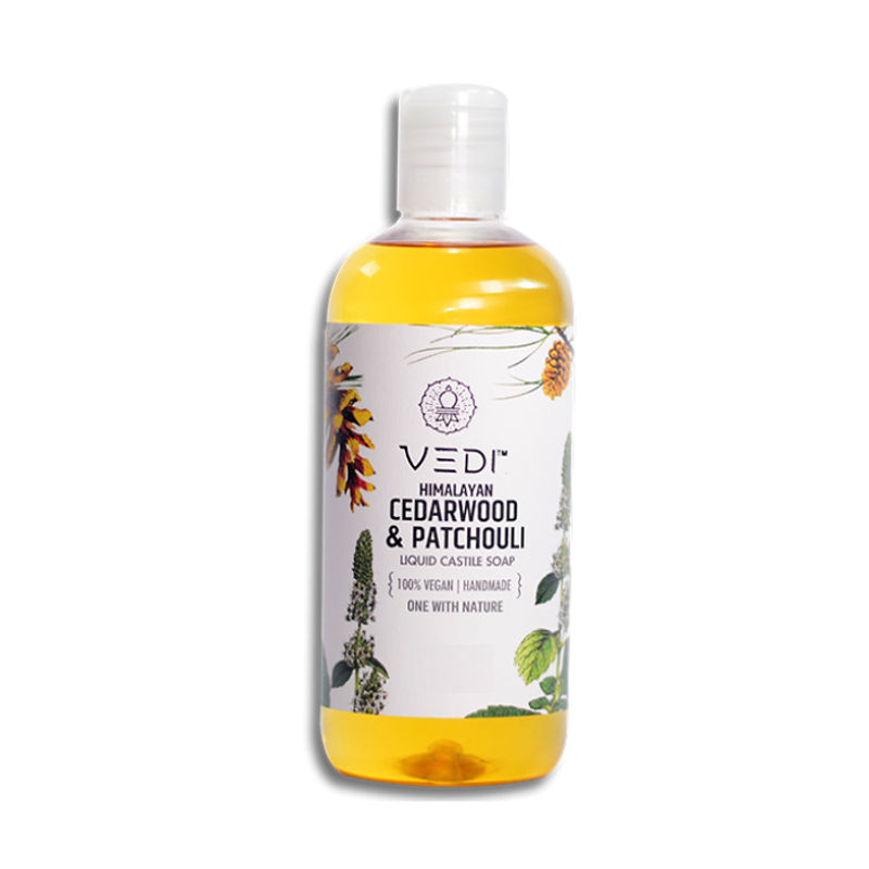 Vedi Himalayan Cedarwood & Patchouli Liquid Castile Soap