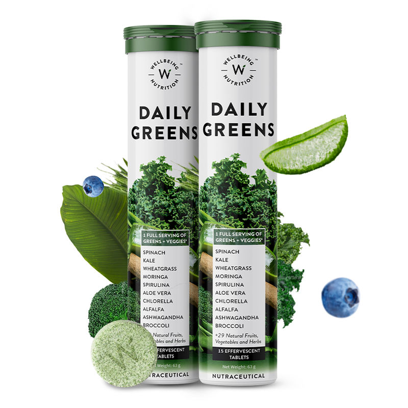 Wellbeing Nutrition Daily Greens Multivitamin (Pack of 2) Buy