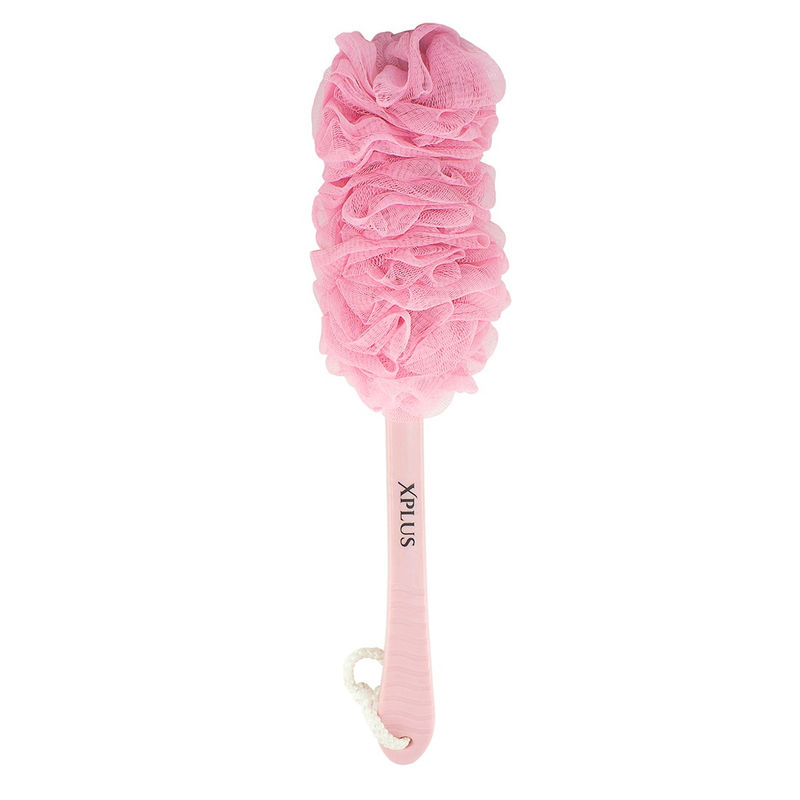 XPLUS Loofah With Handle PBS-HL003 - Pink