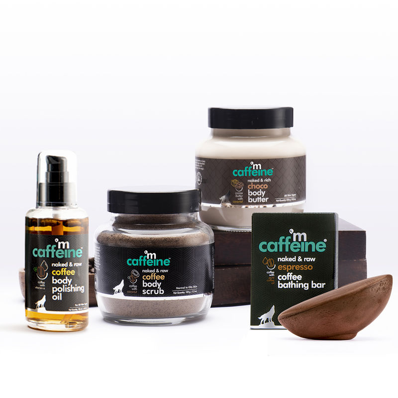 MCaffeine Pre-Post Shower Coffee Body Moisturization Kit