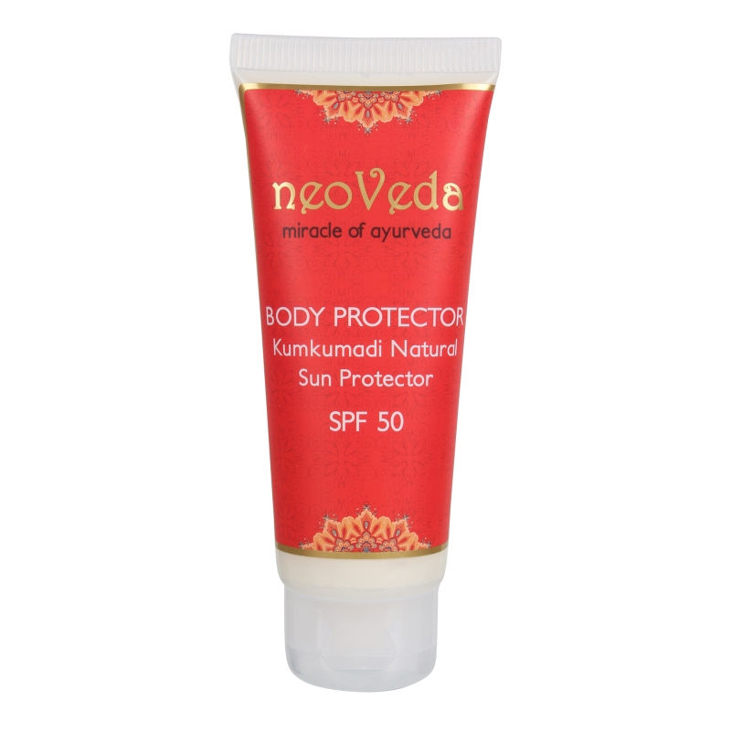 NeoVeda Body Protector Kumkumadi Natural Sun Protector SPF 50