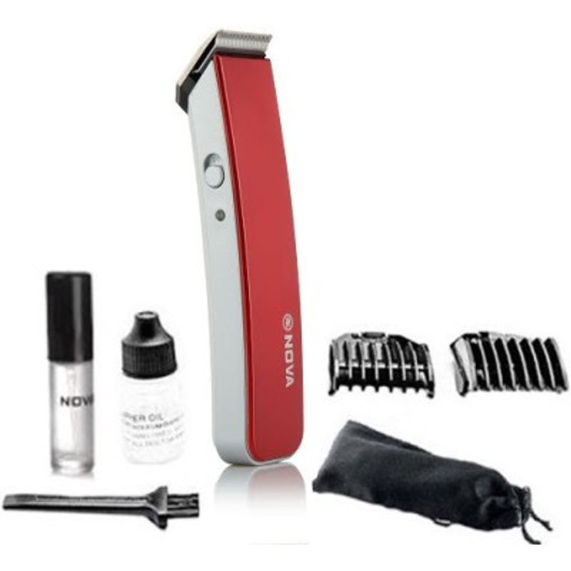 Nova NHT 1045 Cordless Trimmer Red