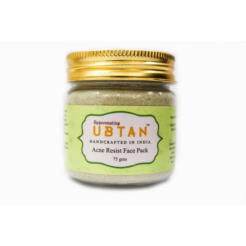Rejuvenating UBTAN Acne Resist Face Pack