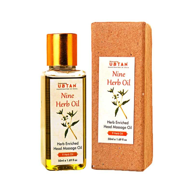 Rejuvenating UBTAN 9 Herb Enriched Head Massage Oil