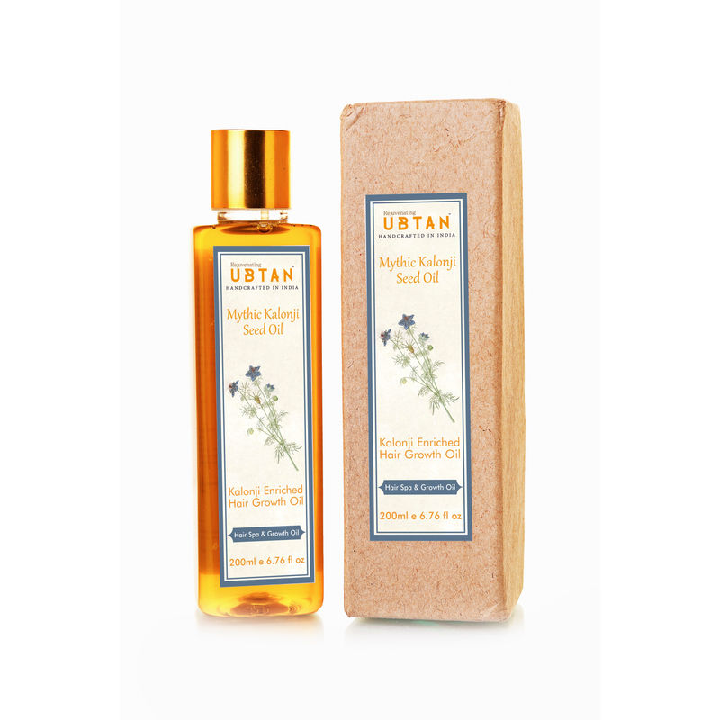 Rejuvenating UBTAN Mythic Kalonji Seed Enriched Hair Growth Oil
