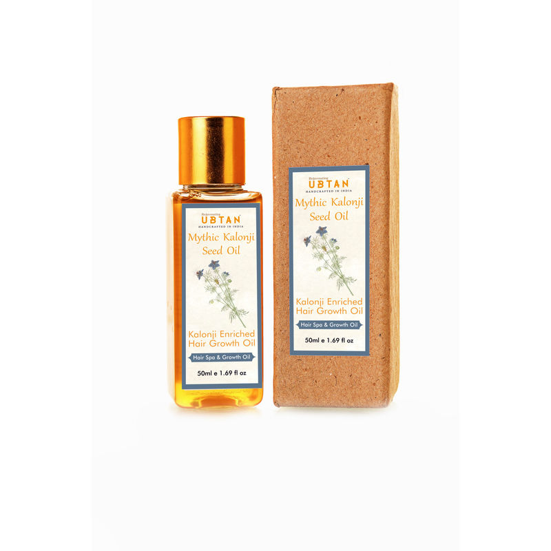 Rejuvenating UBTAN Mythic Kalonji Seed Enriched Hair Growth Oil