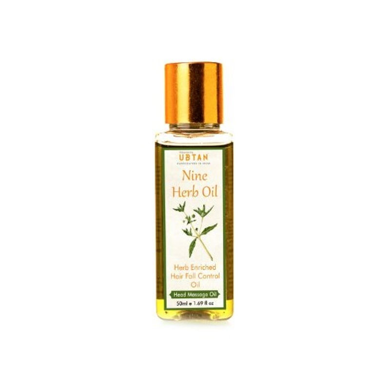 Rejuvenating UBTAN 9 Herb Enriched Hair Fall Control Oil