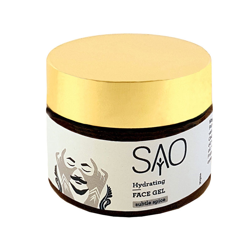 SAO Hydrating Face Gel For Men (Subtle Spice)