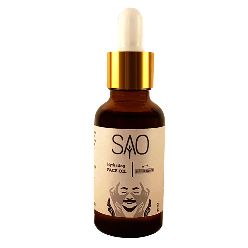 SAO Hydrating Face Oil For Men (Subtle Spice)
