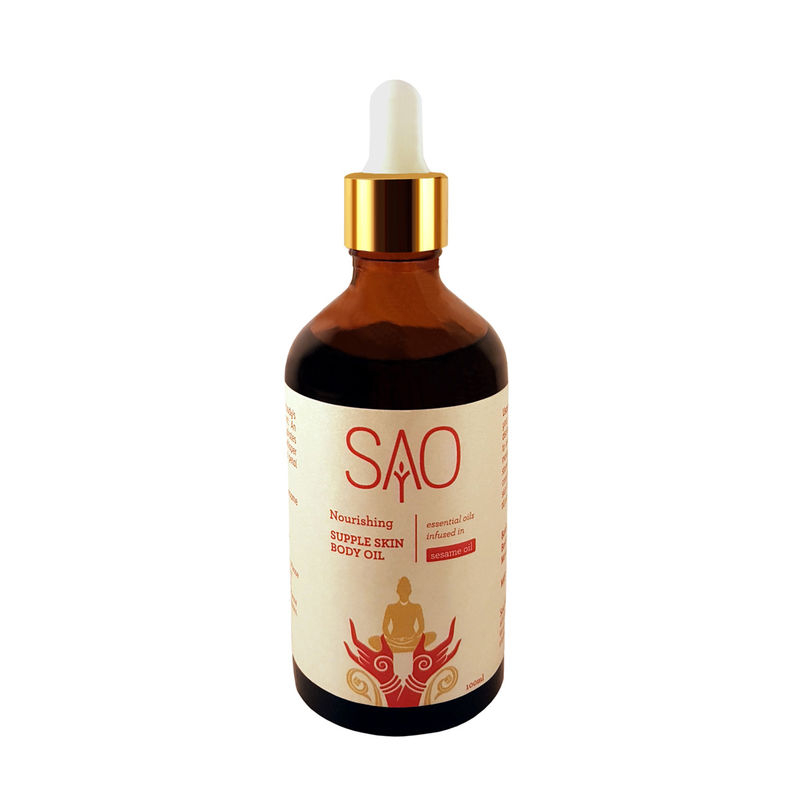 SAO Nourishing Supple Skin Body Oil (Essential Oils Infused In Sesame)