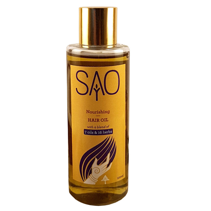 SAO Nourishing Hair Oil (7 Oils & 16 Herbs)