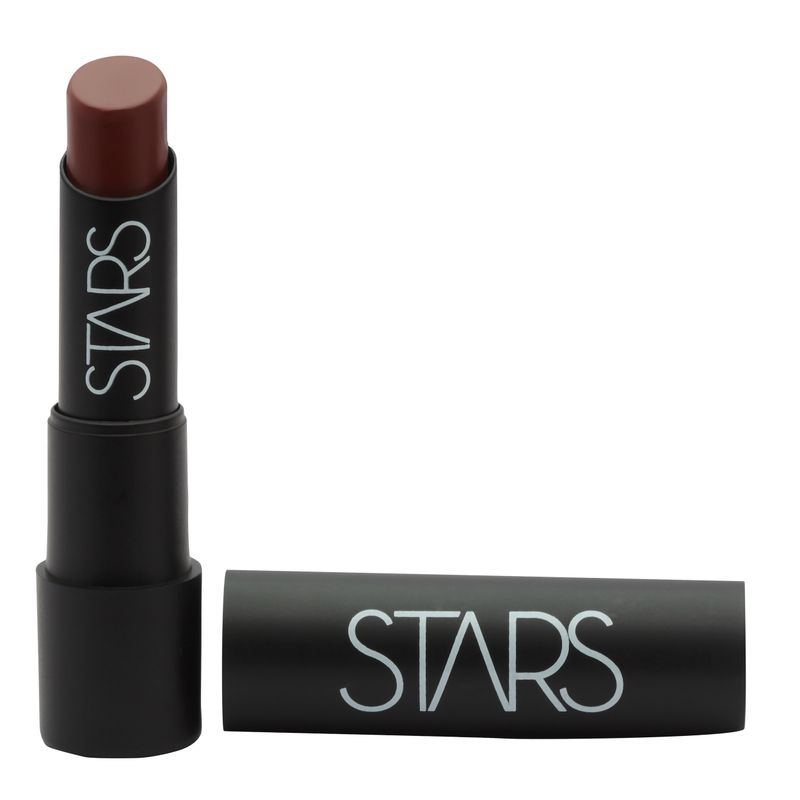 Stars Cosmetics Lush Lips Semi-Matte Lipstick - Burgandy Brown