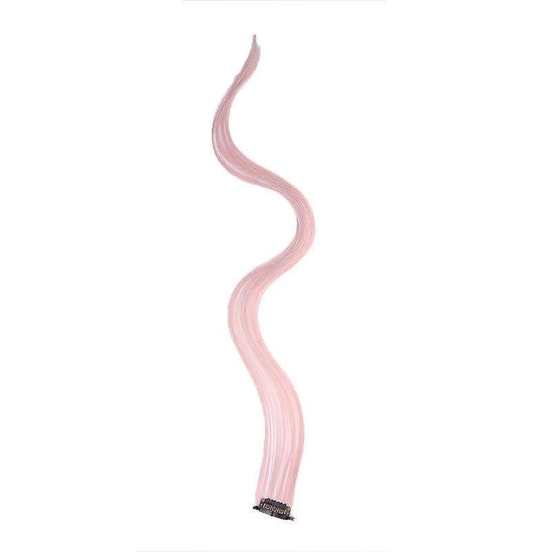 Streak Street Clip-On Straight Hair Extension - Lilac Thistle