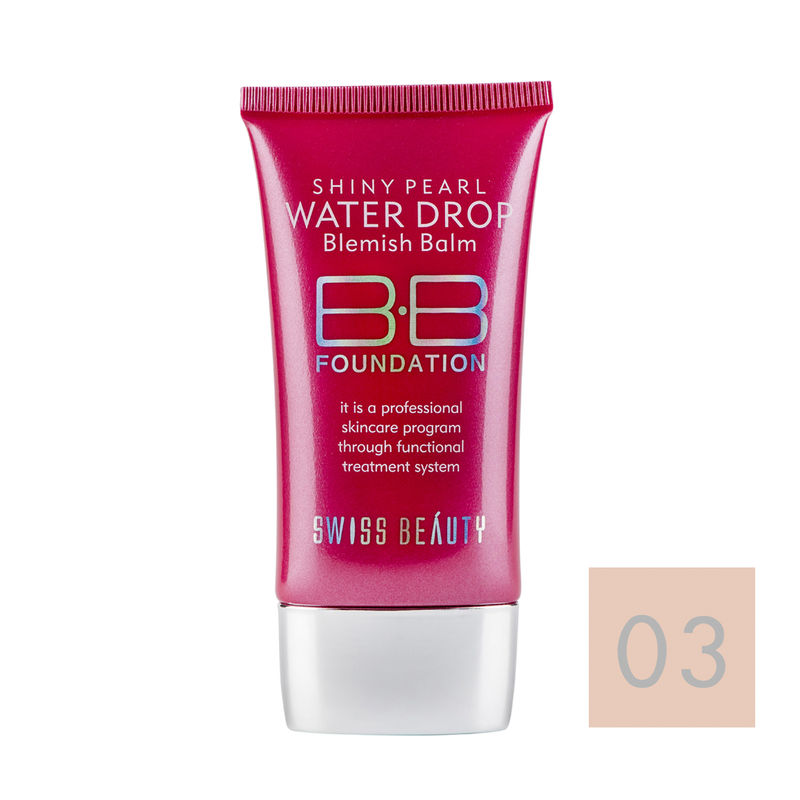 Swiss Beauty Shiny Pearl Water Drop Blemish Balm Bb Foundation 02 - 