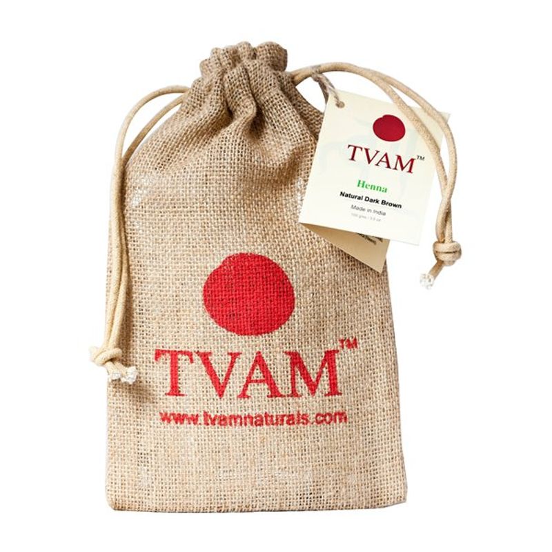 TVAM Henna Natural Dark Brown Hair Color