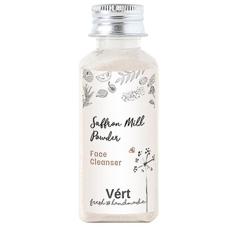 Vert Saffron Milk Powder Face Cleanser