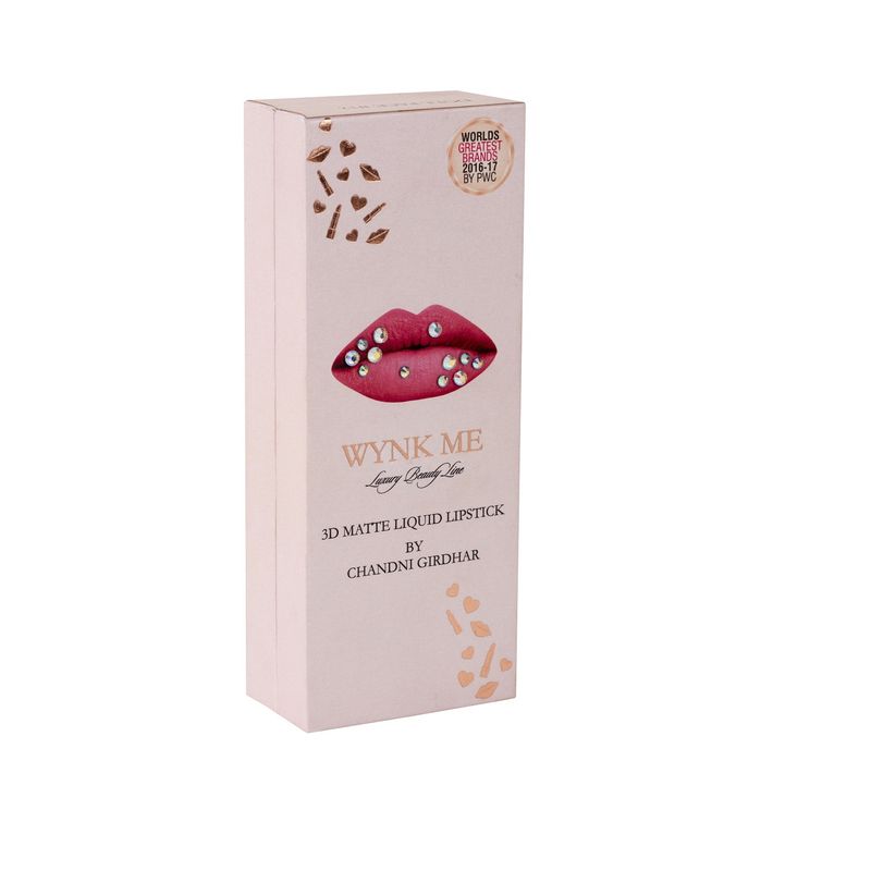 Wynkme 3D Matte Liquid Lipsticks - Doll Face#12