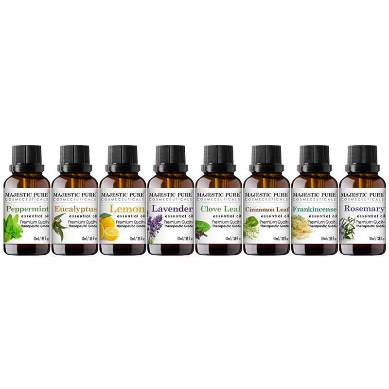 Majestic Pure Aromatherapy Essential Oils Set Of 8 Buy Online in