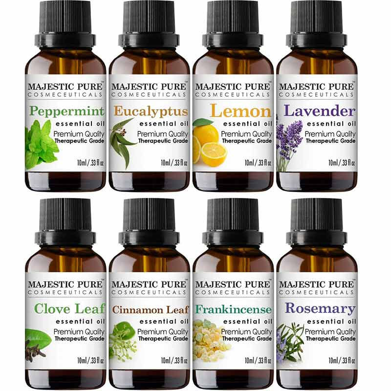 Buy Majestic Pure Aromatherapy Essential Oils Set Of 8 Online at