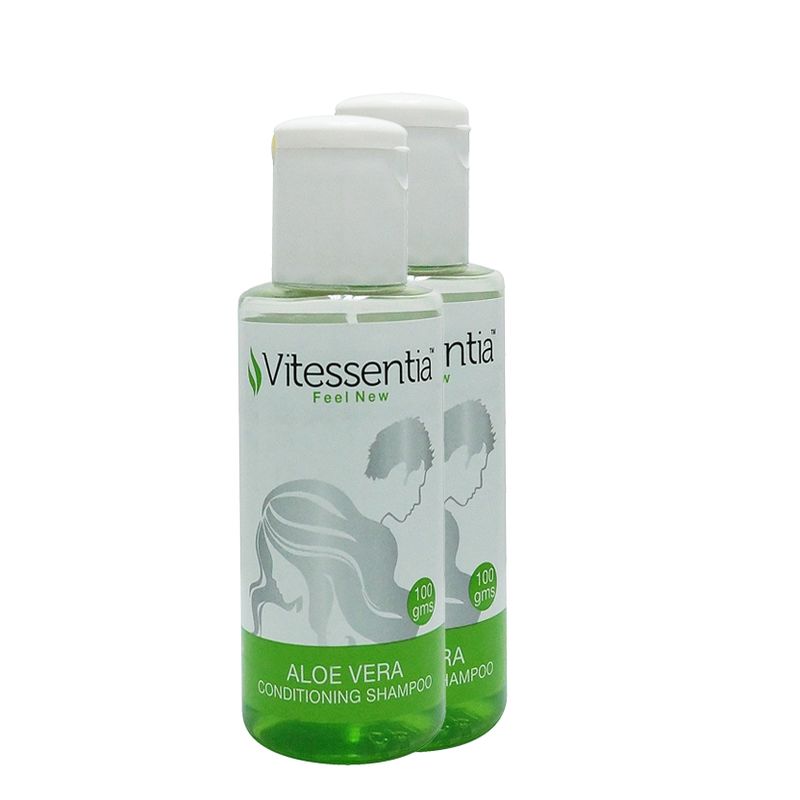 Vitessentia Aloe Vera Conditioning Shampoo Pack Of 2