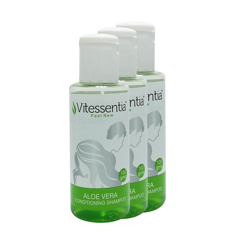 Vitessentia Aloe Vera Conditioning Shampoo Pack Of 3