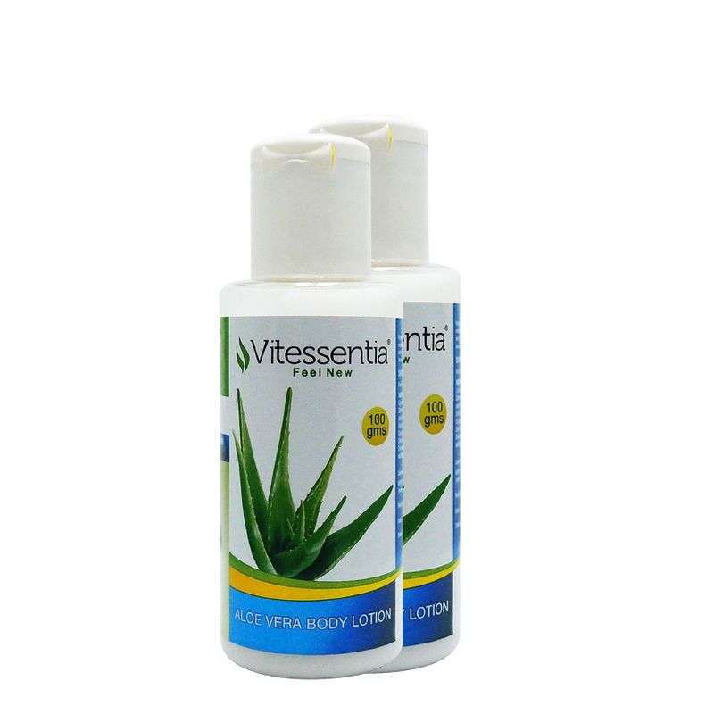 Vitessentia Aloe Vera Moisturising Lotion Pack Of 2