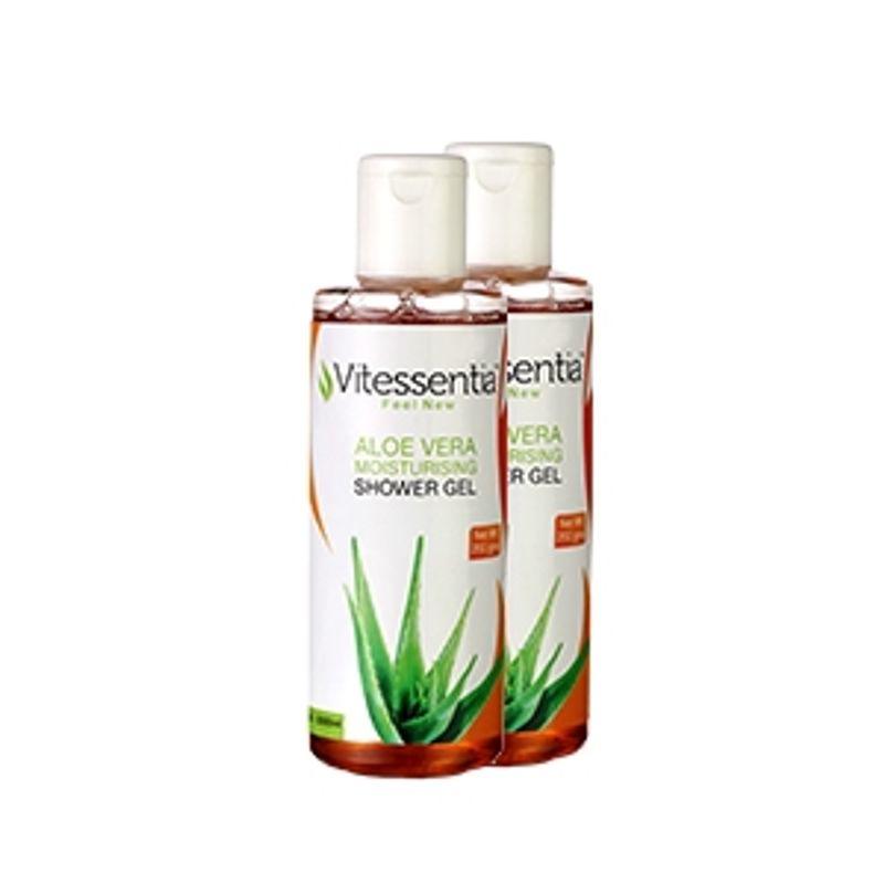 Vitessentia Aloe Moisturising Shower Gel Pack Of 2