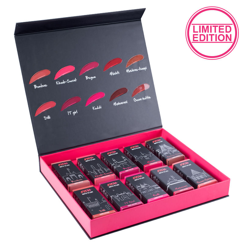 Nykaa Matte To Last! Liquid Lipstick Collection Set I