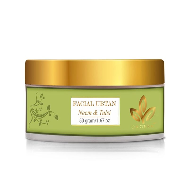 Orgera Herbal Neem And Tulsi Face Pack/ Facial Ubtan