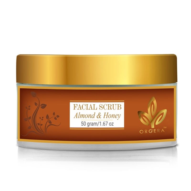 Orgera Herbal Facial Scrub Almond And Honey