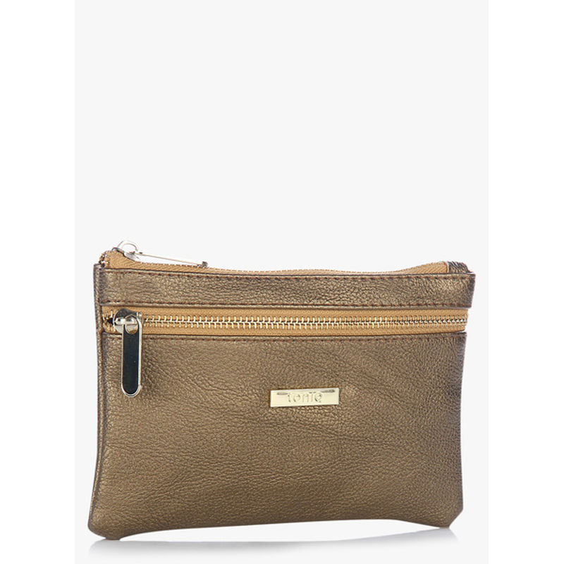 Buy Toniq Gold Makeup Bag Online