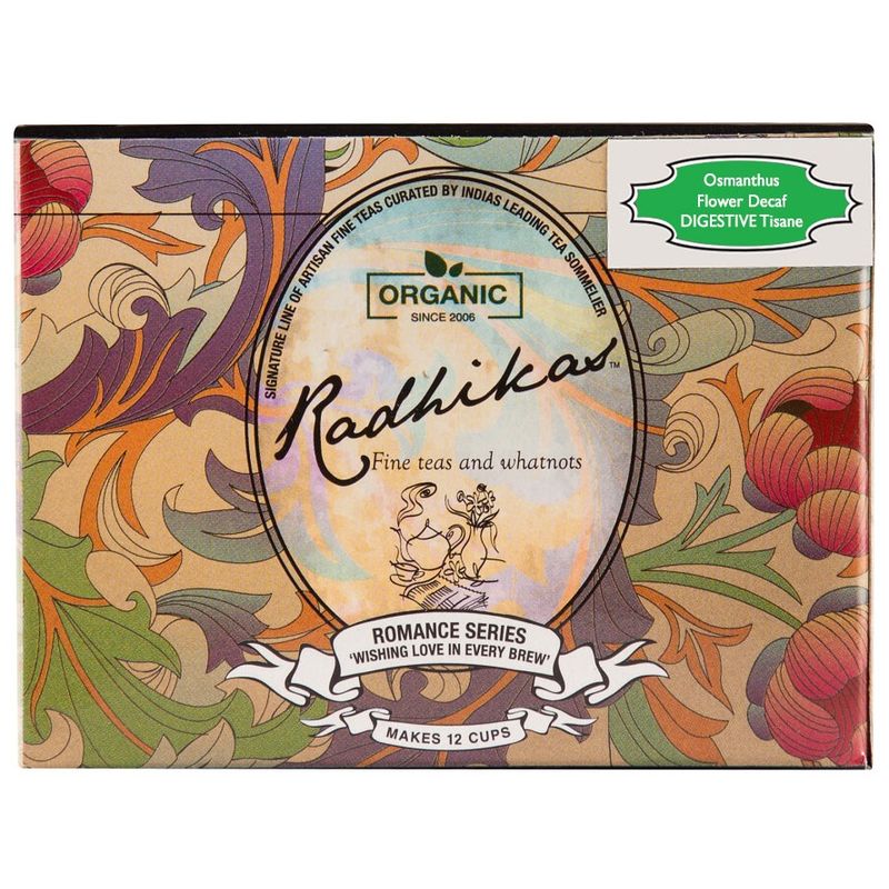 Radhikas Osmanthus Flower Decaf Digest Tisane Tea