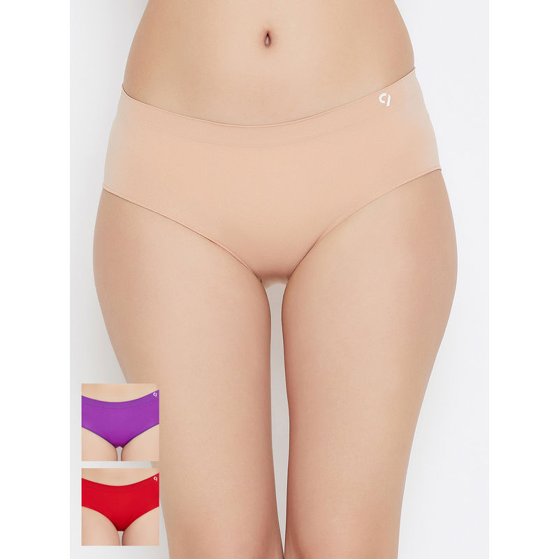 C9 Airwear Brief Panty For Women Pack Of 3 - Multi-Color (M)