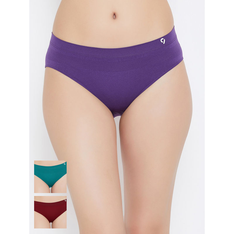 C9 Airwear Lingerie Panty For Women Pack Of 3 - Multi-Color (L)
