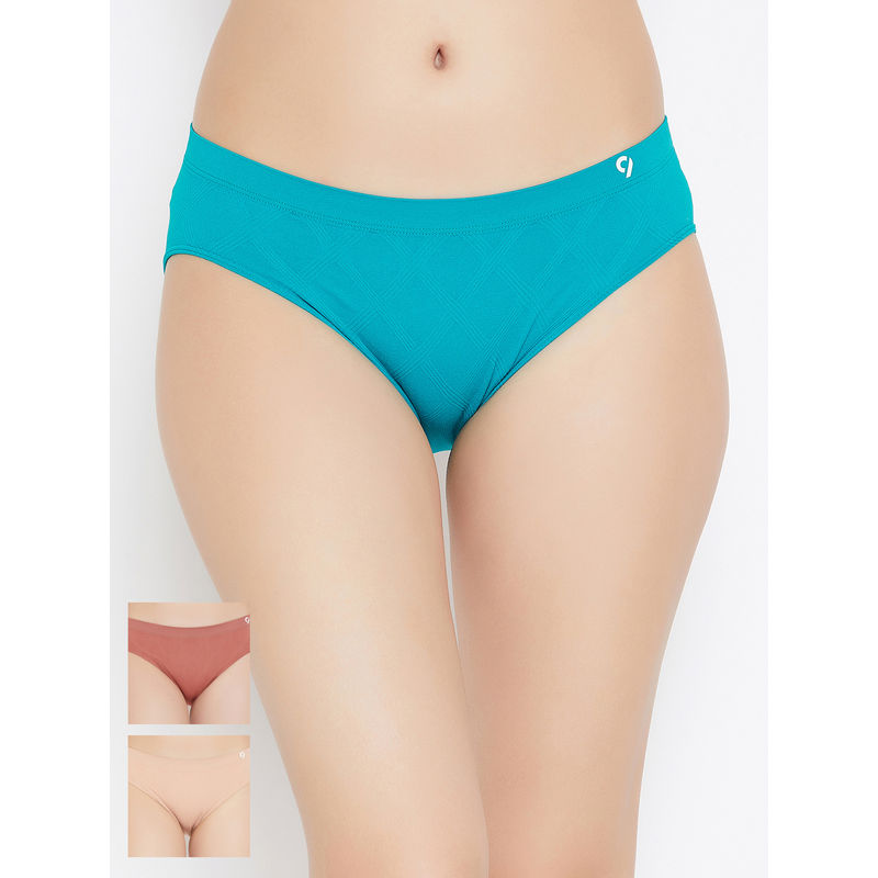 C9 Airwear Seamless Women Panties Pack Of 3 - Multi-Color (M)