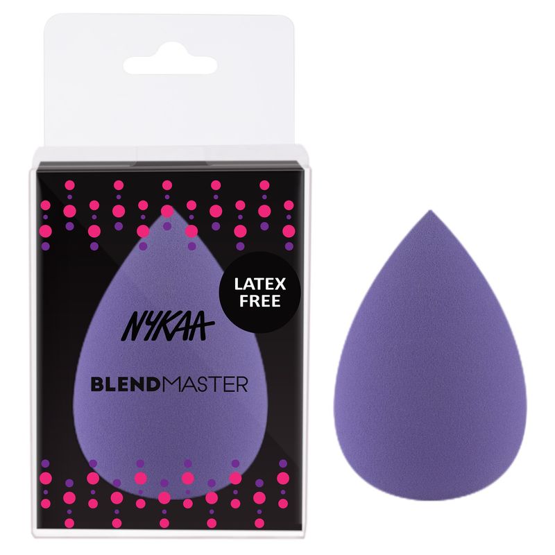 Nykaa BlendMaster All rounder Makeup Perfecting Sponge Beauty Blender   Purple