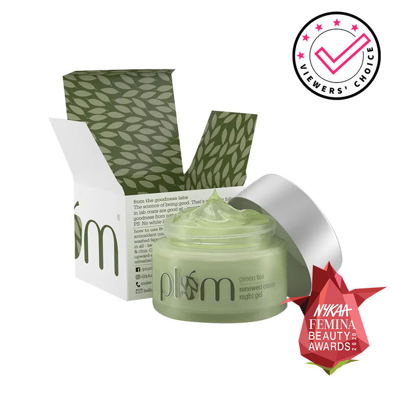 Plum Night Gel Side Effects Plum Green Tea Renewed Clarity Night Gel: Buy Plum Green Tea Renewed