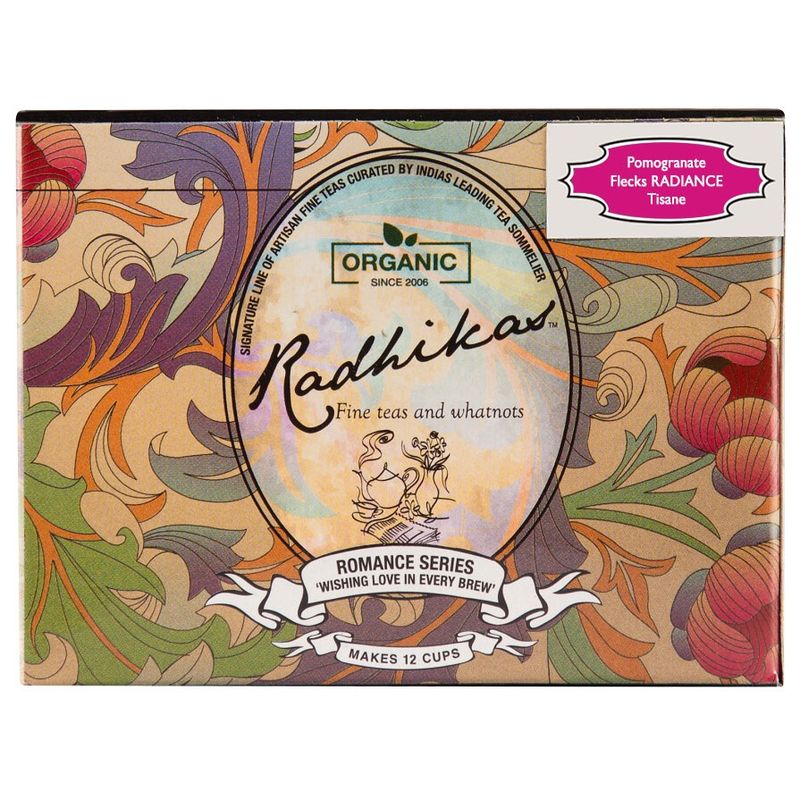 Radhikas Pomegranate Flecks Radiance Tisane Tea