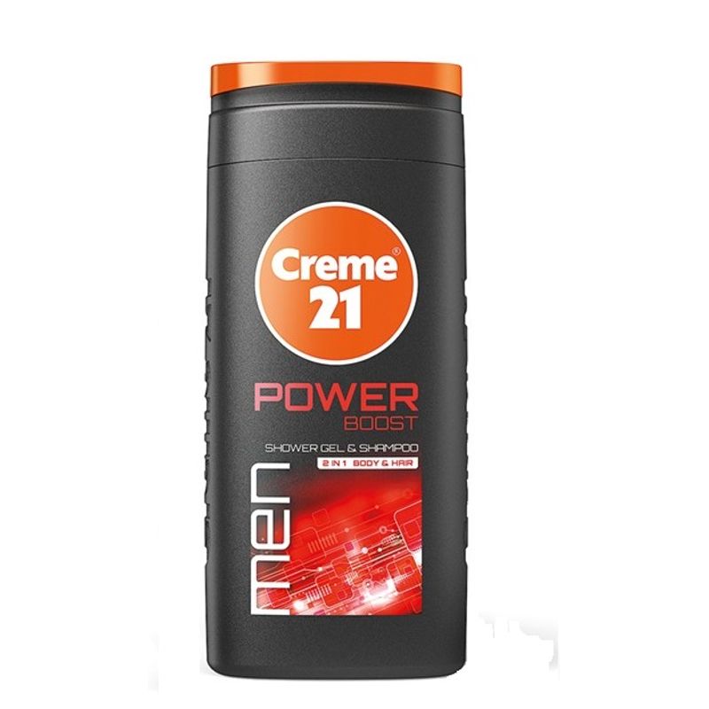 Creme 21 Power Boost Shower Gel & Shampoo