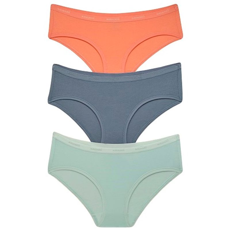 Amante MultiColor Panty Pack of 3 Buy Amante MultiColor Panty